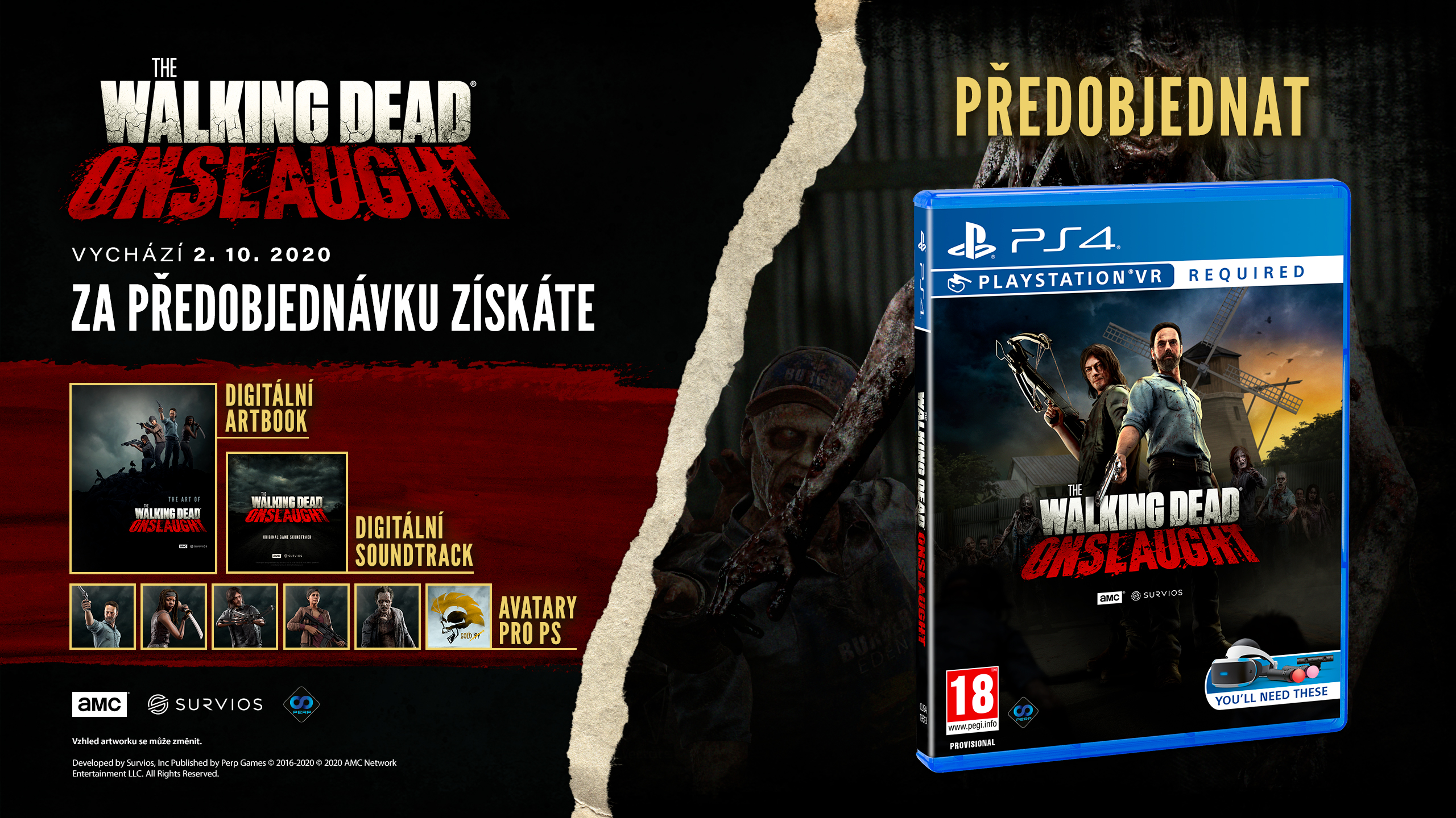 Ps4 vr deals walking dead